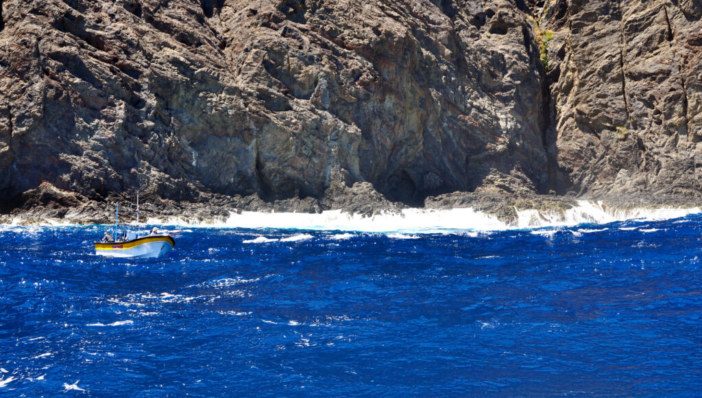 Fishing Robinson Crusoe Island off Chile