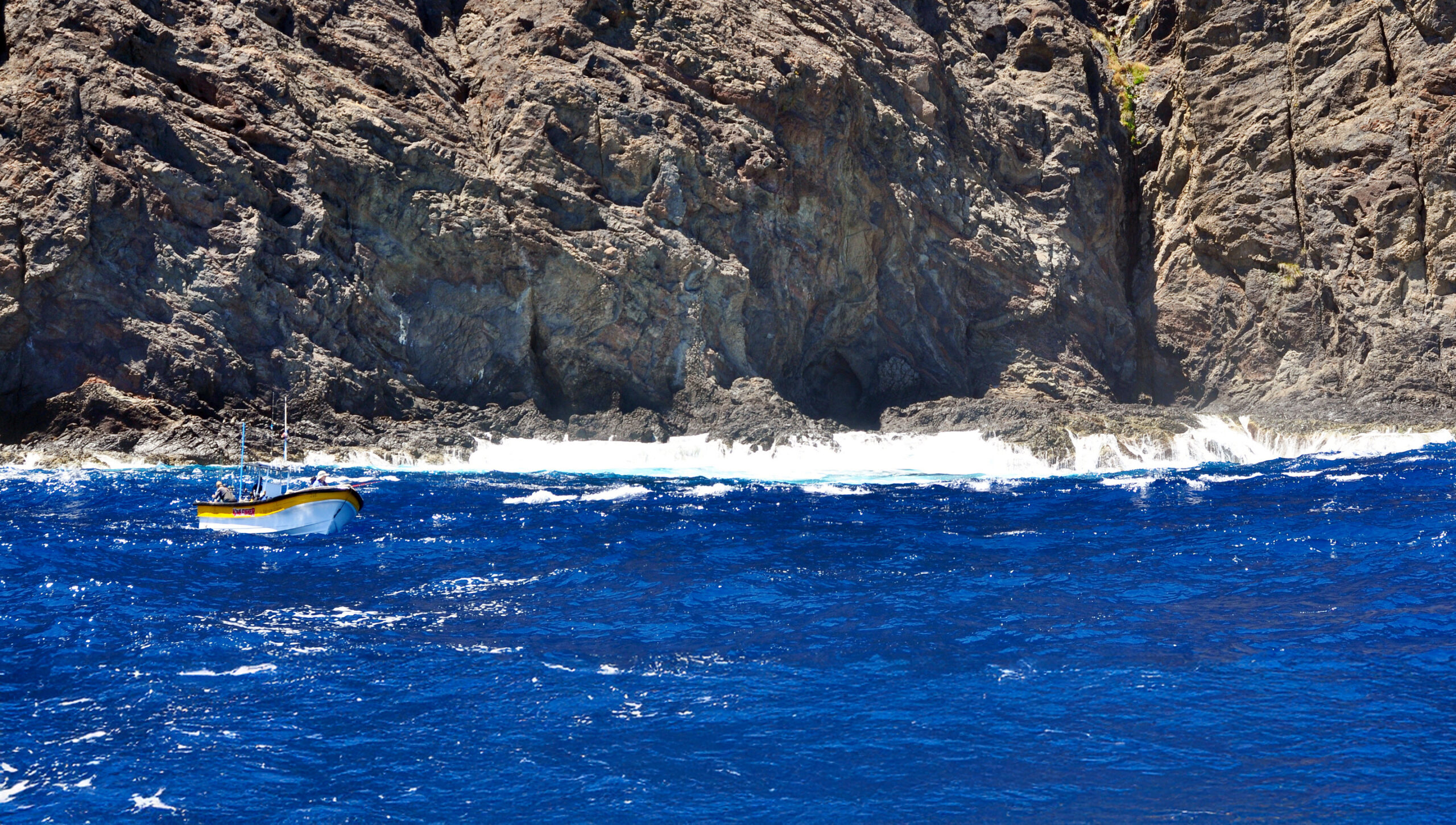 Fishing Robinson Crusoe Island off Chile